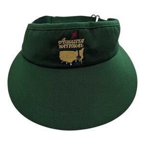 Vintage Augusta National Golf Club Members Only Texace Visor 80s 90s‎ USA Made